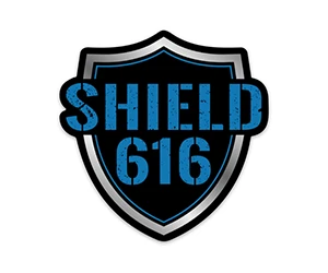 Shield 616 logo